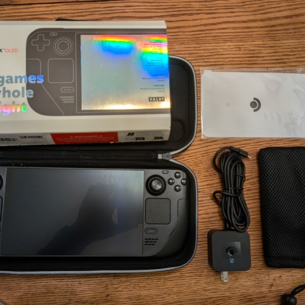 Valve Steam Deck OLED Handheld Console - Black